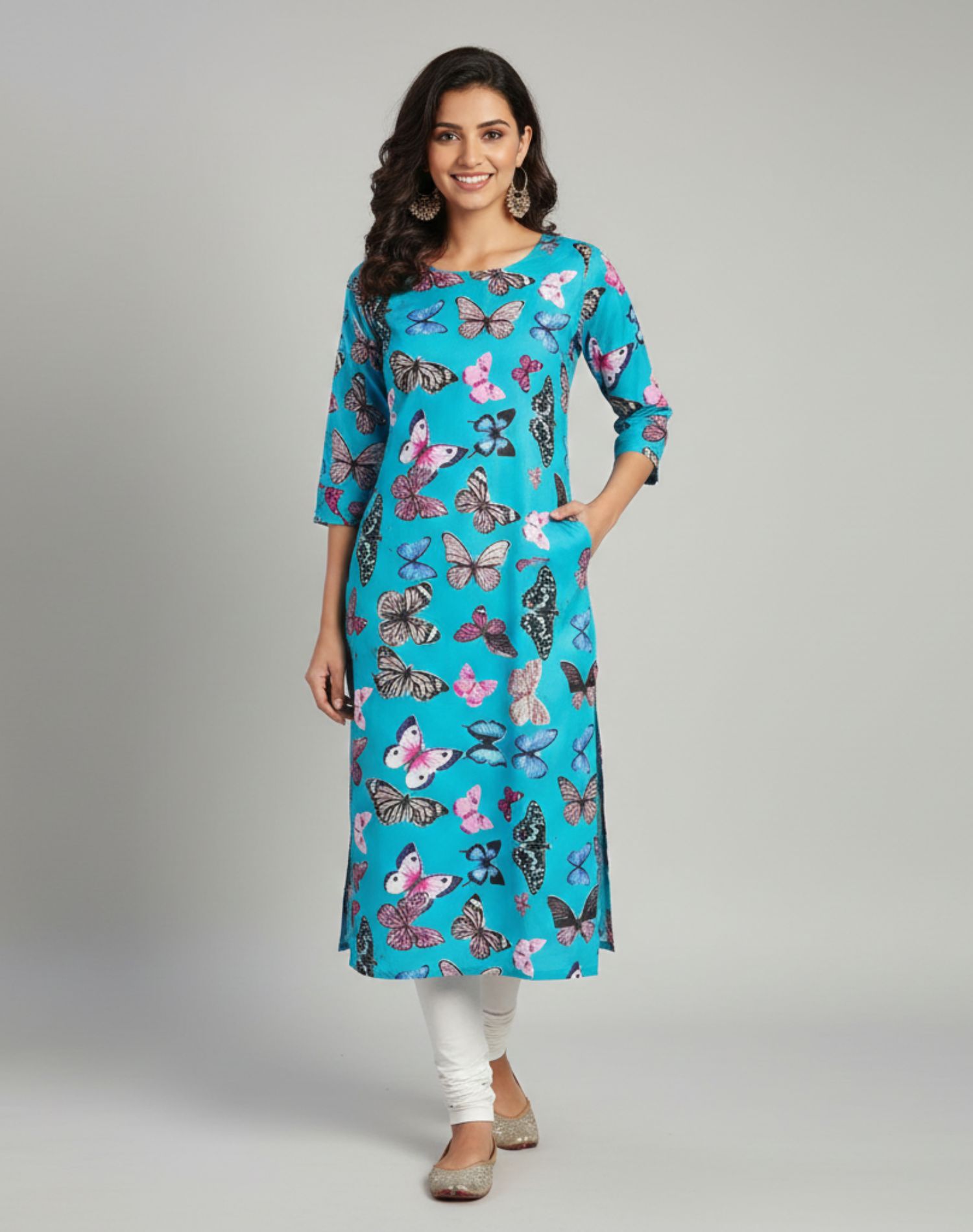 Ethnic Artistry Chikankari Kurti