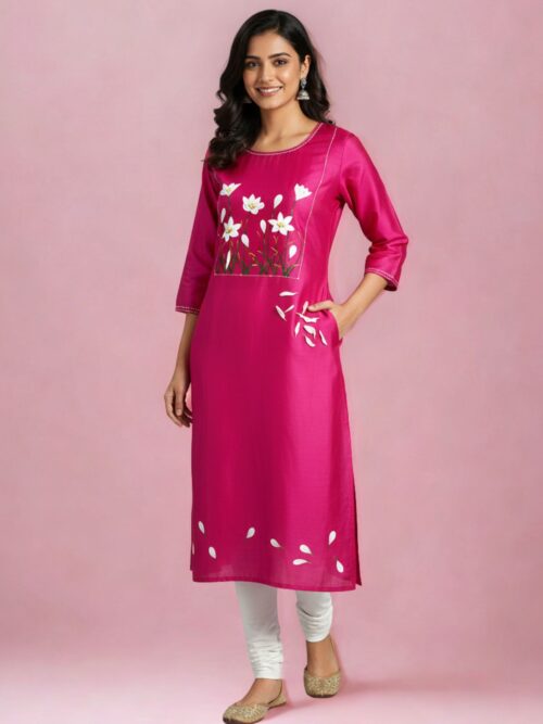 Velvet Shine Partywear Kurti