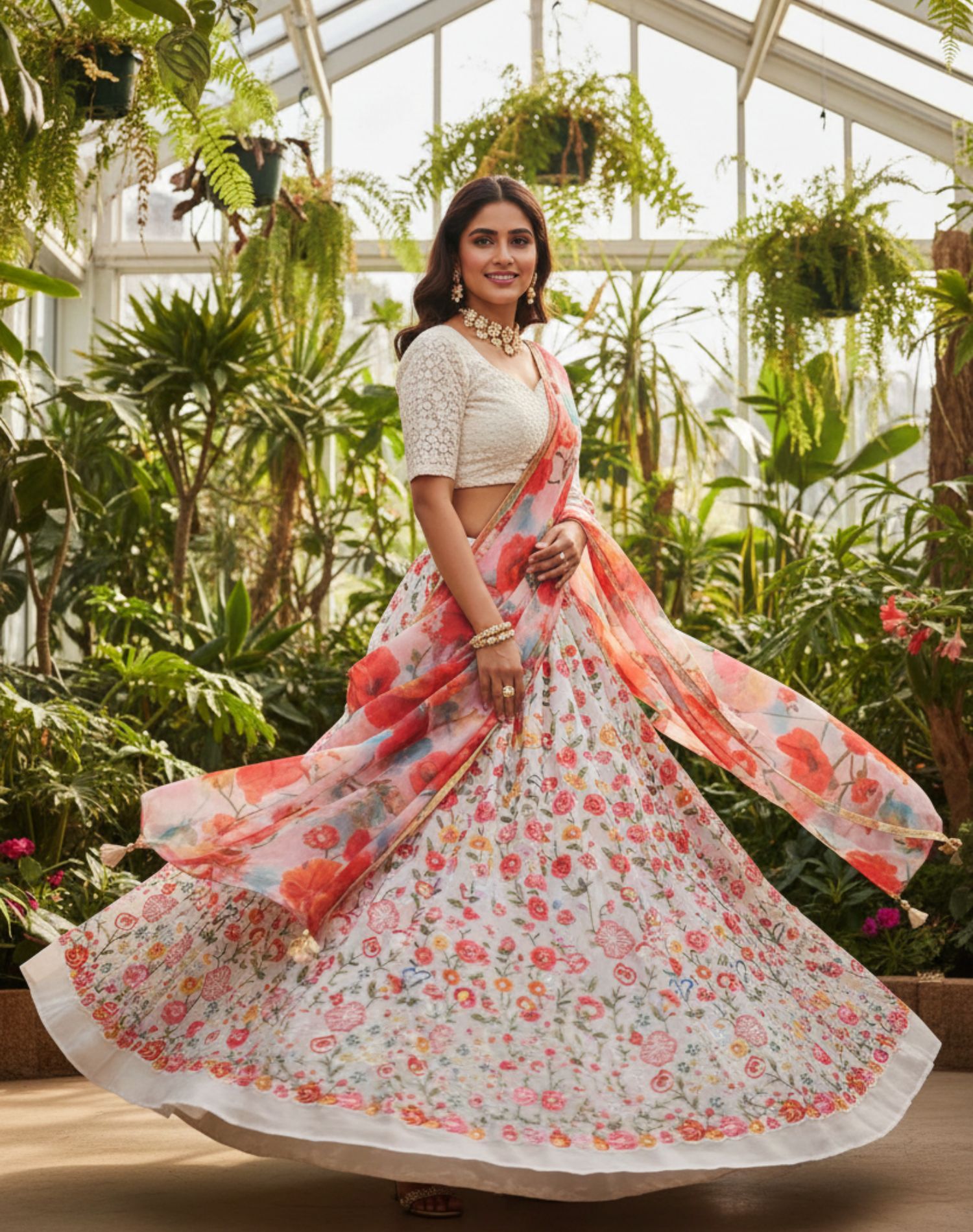 Emerald Queen Artistry Lehenga